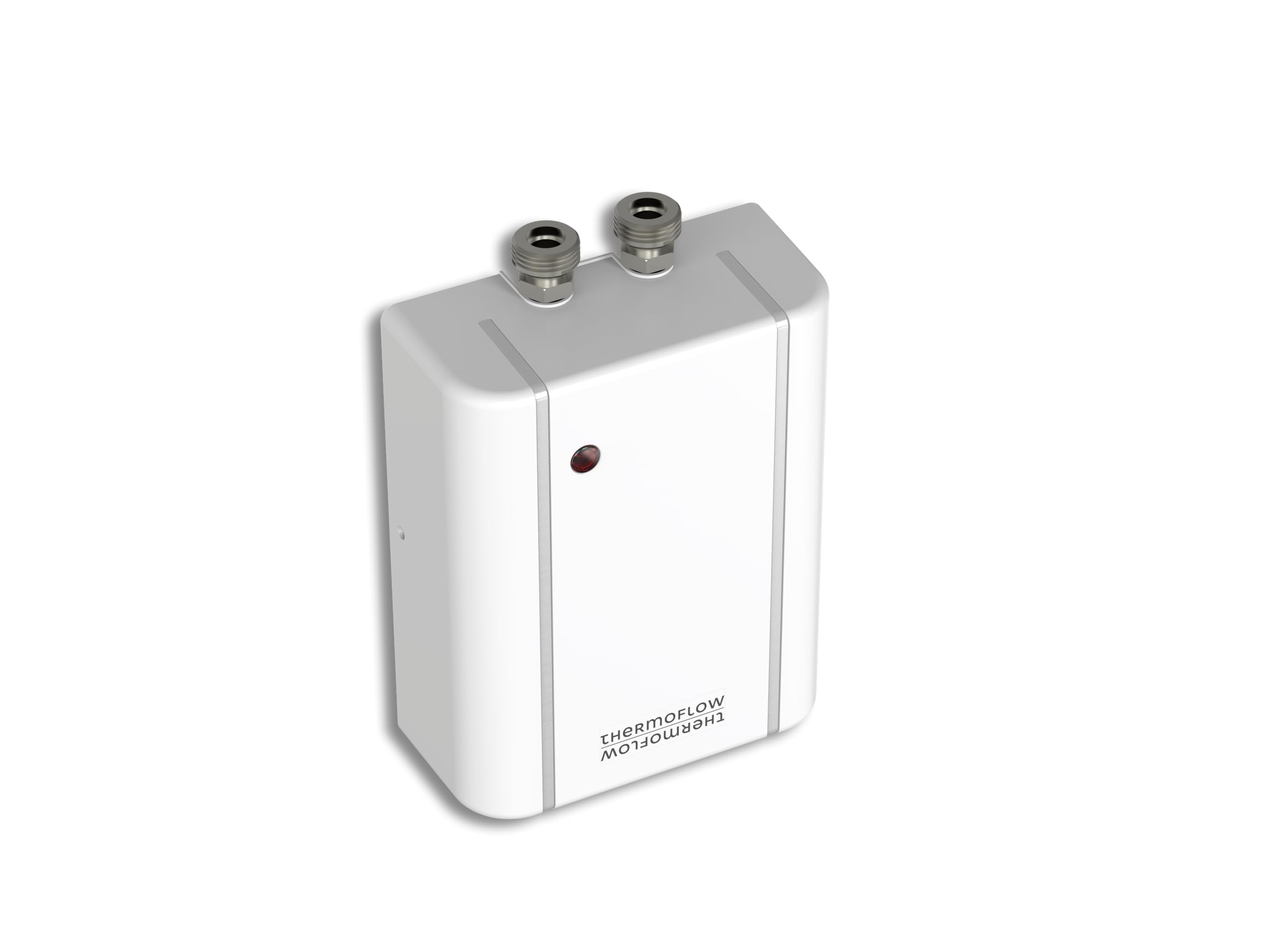 Thermoflow Elex 3,5 kW Klein-Durchlauferhitzer / 230 V/druckloser Durchlauferhitzer/Warmwasser bis 25 °C/G 3/8“ Anschluss / 2 L/min/für Waschbecken oder Küchenspülen