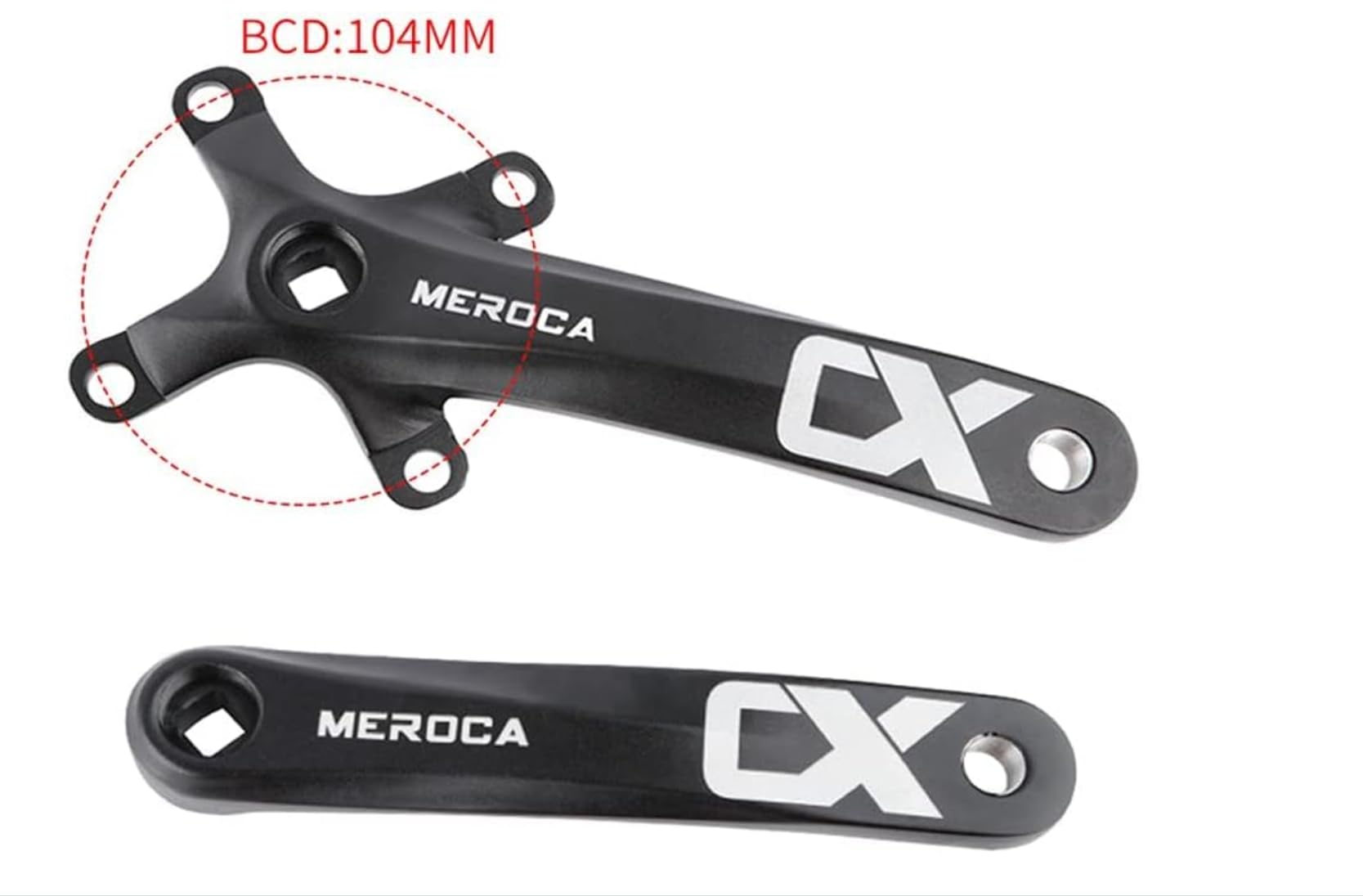 Amazon | ZTZ マウンテンバイク 170mm クランクセット 104BCD 32