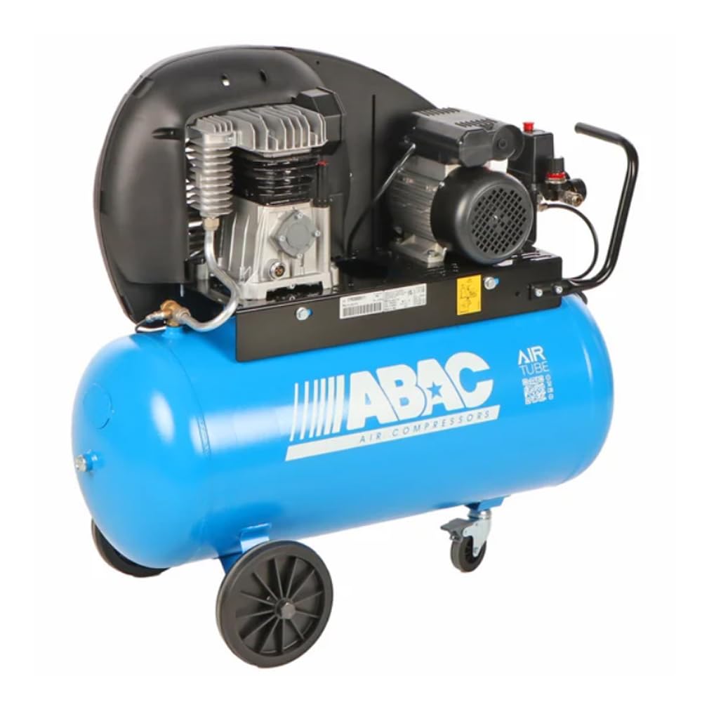 COMPRESSORE ARIA SERBATOIO 90Lt EXT A29B 90 CT2 10bar MOTORE 2HP TRIFASE