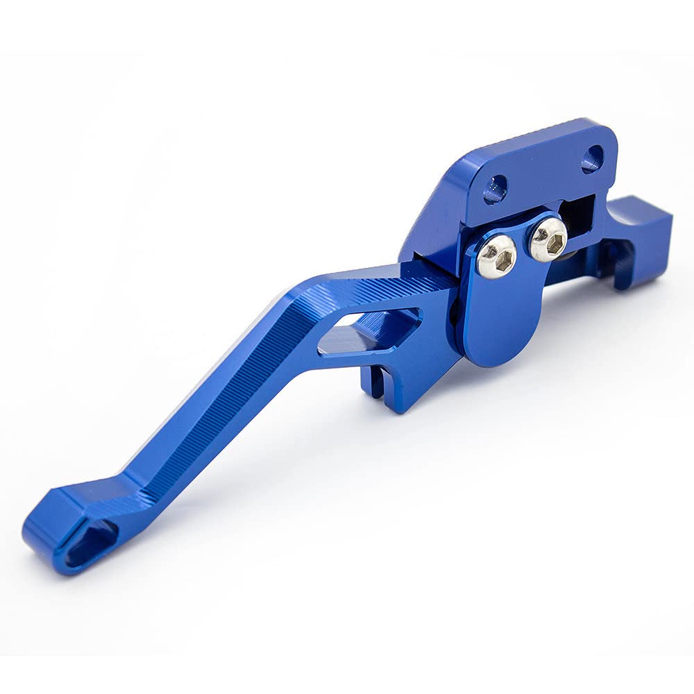 Palanca de freno de estacionamiento CNC ATV para Raptor 125 250 360 660 700 YFM125R YFM250R YFM360R YFM660R YFM700R YFZ450 YZF450R 2004-2021 aluminio azul