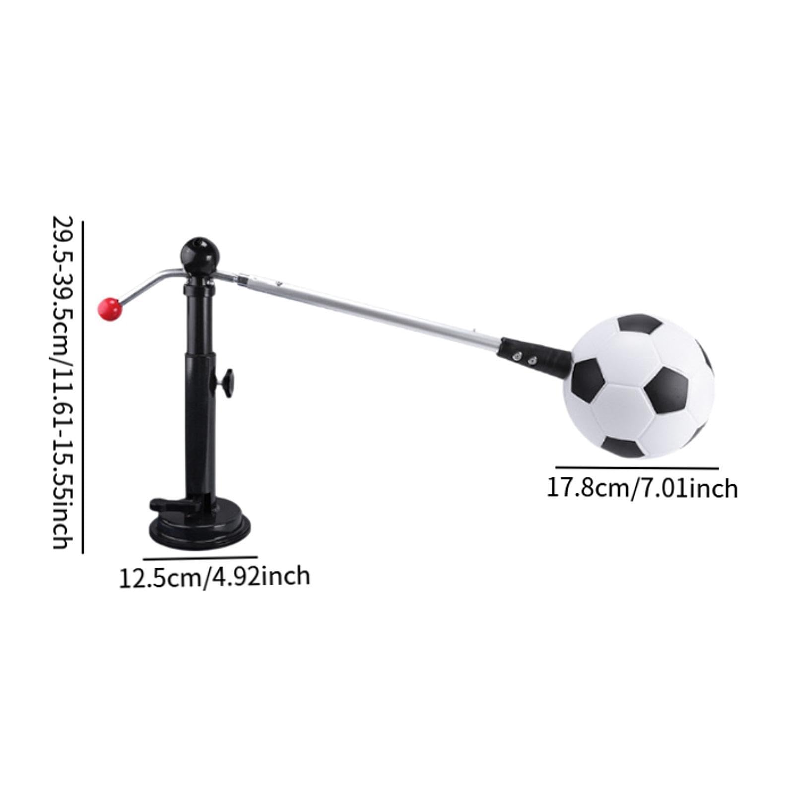 Entrenador de Fútbol con Ventosa, Herramienta para Mejorar Las Habilidades con El Balón, Accesorio, Dispositivo de Ayuda para La Coordinación, Rotació