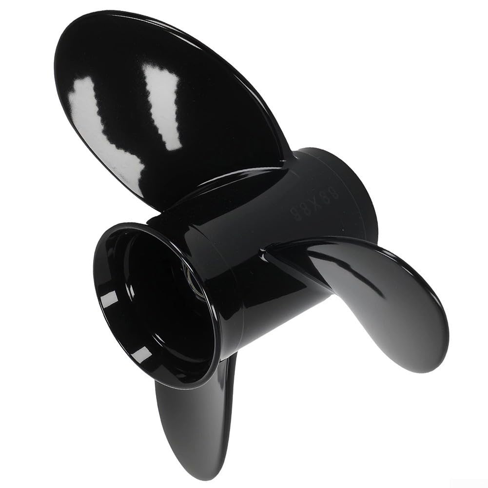 12 Denti Alluminio Elica 8.9 D x 8.5 P per Mercury 8HP 9.9HP Per Tohatsu 8HP 9.8HP Per Nissan 8HP 9.8HP Motori Fuoribordo