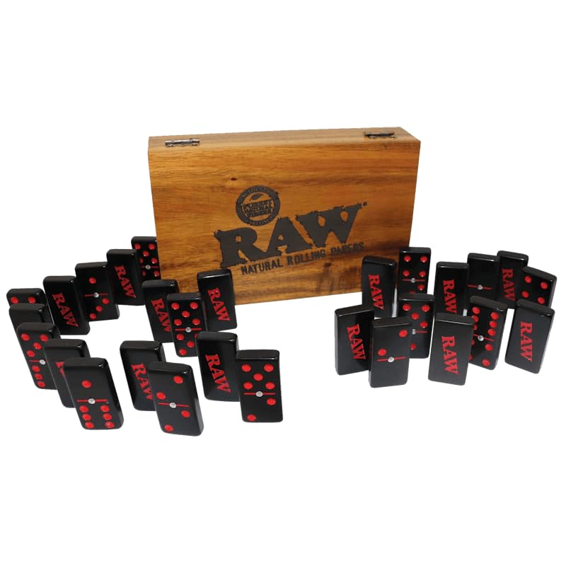 RAWDOUBLE SIX DOMINOES SET OF 28