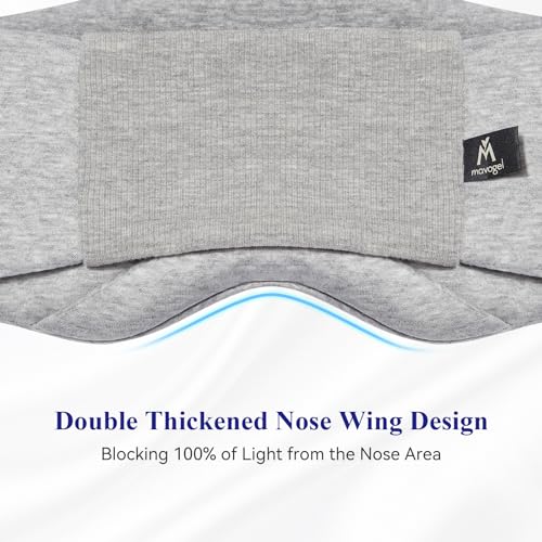 Mavogel AUQBL238211 Cotton Sleep Mask - Comfortable & Breathable Eye Mask thumb #2