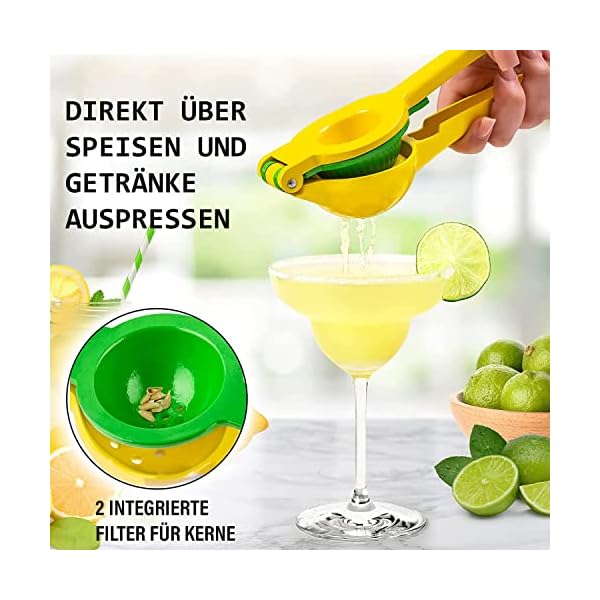 2-in-1 Zitronen & Limettenpresse – Bild 4
