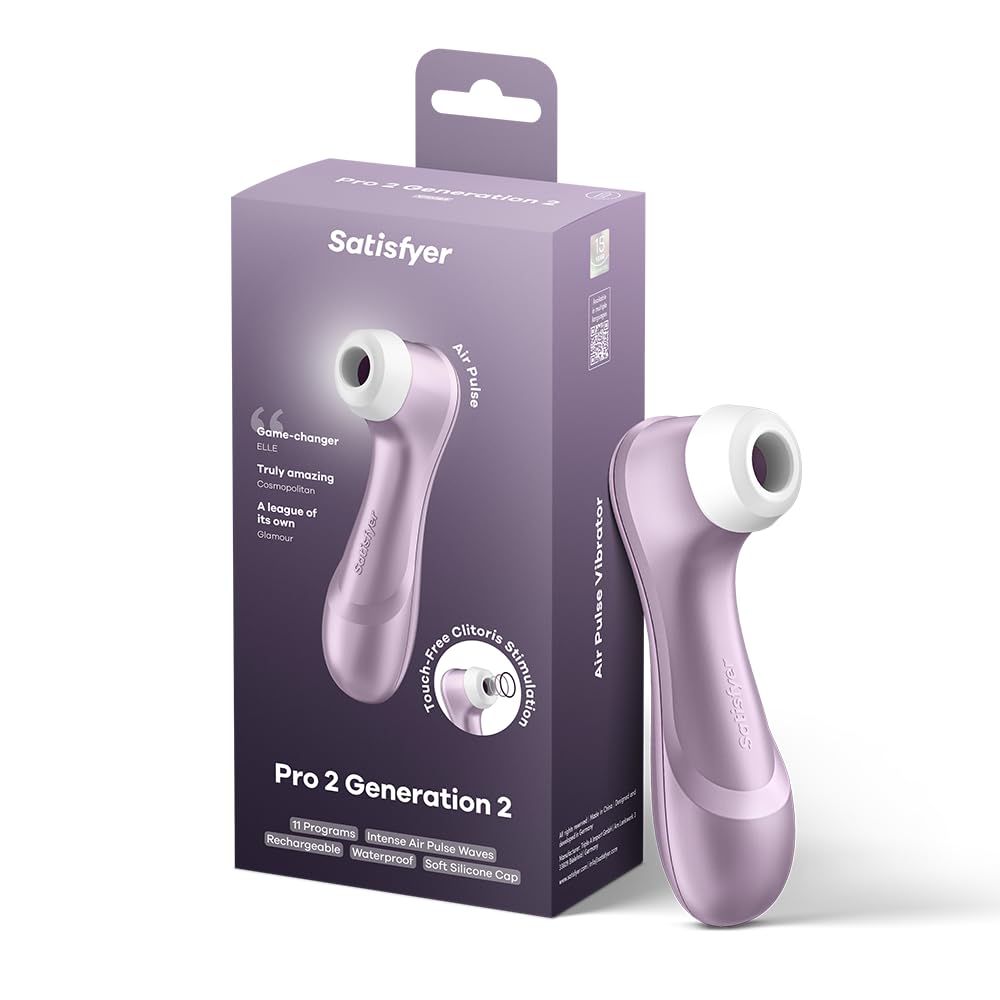 Satisfyer Pro 2 Vibratore per Donna Professionale | Stimolazione Clitoridea silenziosa e potente con Tecnologia Liquid-Air | Sex Toys