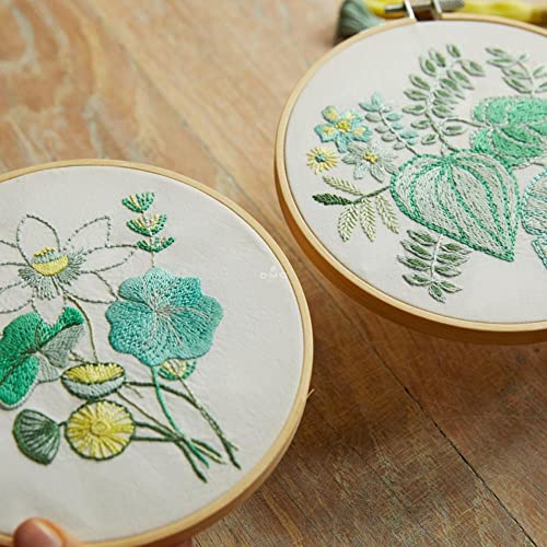 DMC Mindful Making Serene Succulents Embroidery Kit, Various - Image 2