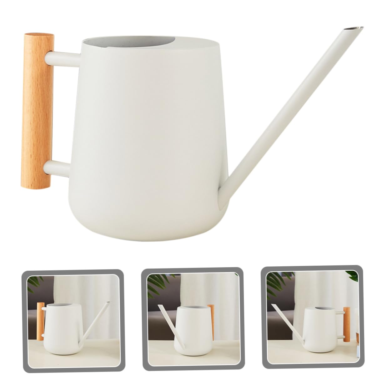 UPKOCH Annaffiatoio in Ferro 900ml per Piante in Vaso, Beccuccio e Apertura Ampia, Facile da Riempire, per Interno ed Esterno
