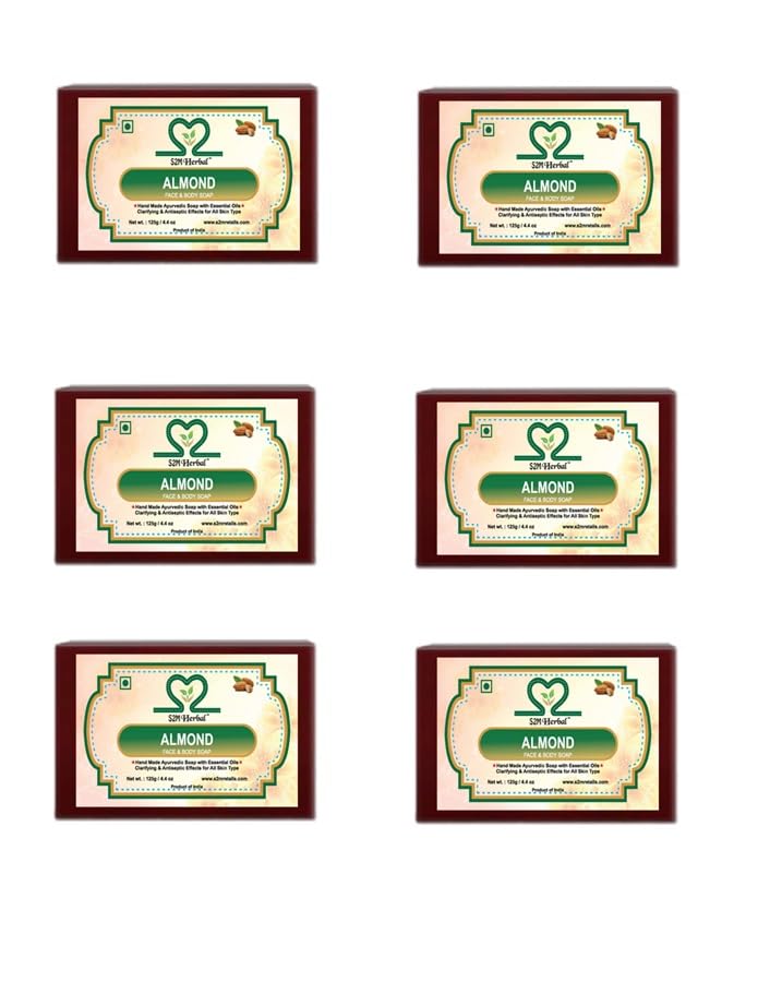 Image of Aloevera Face & Body Soap 125 gm (Pack of 6) (6 x 125 g)
