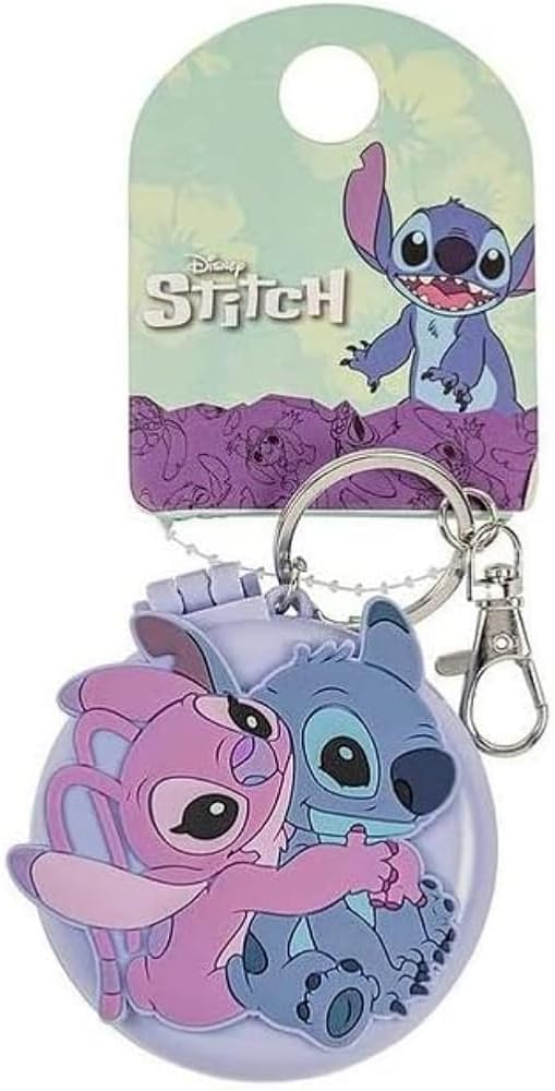 Lilo＆Stitch　エッチング・ミラー Amazon.com: Disney Lilo and Stitch Blue and Pink Compact Mirror