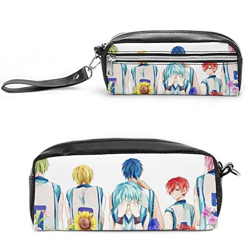 鉛筆のサック 黒子のバスケ (2) ポーチ メイクポーチ 化粧用バッグ 財布 筆箱 ペン袋 多機能 PU 革 ペンケース おしゃれ 大容量 軽量 防水 文具収納 文房具ボックス 入学シーズンの必需品 収納袋 鉛筆のサック 黒子のバスケ (2) ポーチ メイクポーチ 化粧用バッグ 財布 筆箱 ペン袋 多機能 PU 革 ペンケース おしゃれ 大容量 軽量 防水 文具収納 文房具ボックス 入学シーズンの必需品 収納袋