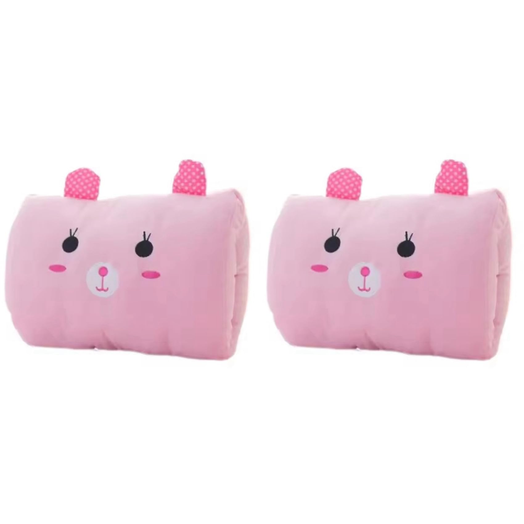 Hndhbfgrt 2X Kids Winter Cartoon Plush Hand Pillow Hand Warmer, Weak Class 1 Arm Pillow, Travel Necessities Desk Nap