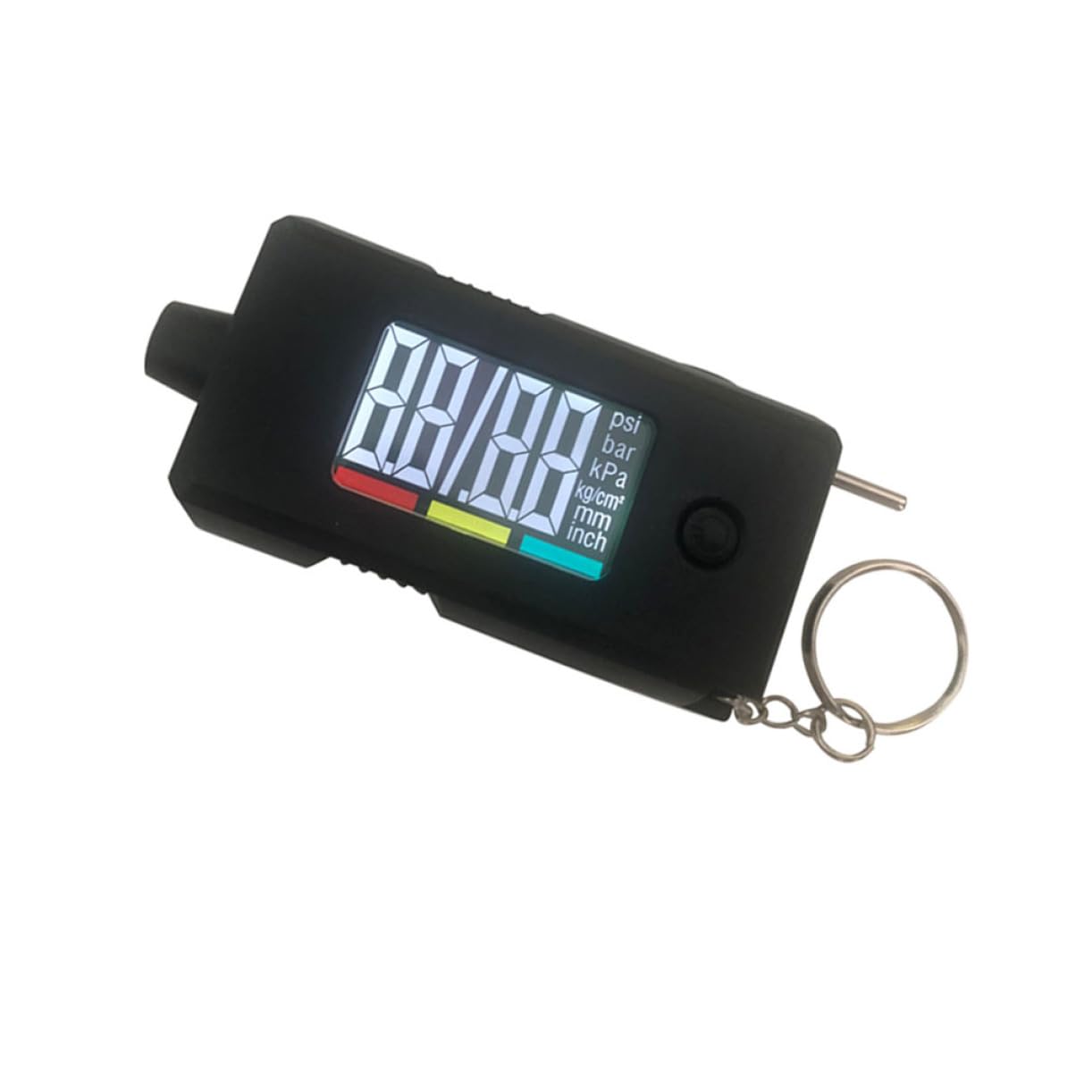 OUNONA Digital Tire Pressure Gauge for Car Truck Multi-Functional Tread Ruler Precision