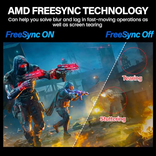 Image of Gawfolk 25 Inch Gaming Monitor, 144hz /180hz Computer Monitor FHD 1080P PC Monitors,Frameless Curved Monitors VA,sRGB 100%, DisplayPort, HDMI,Eye Care, Wall Mount Compatible (Black)