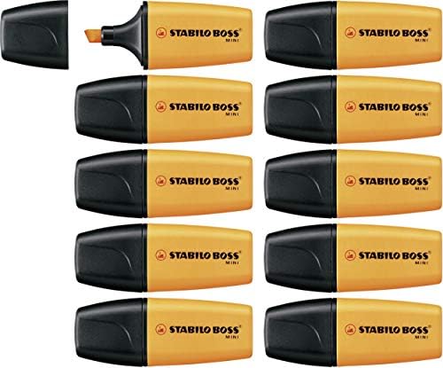 Highlighter STABILO BOSS MINI Sweet Friends - Pack of 5 - pink, blue, yellow, green, orange
