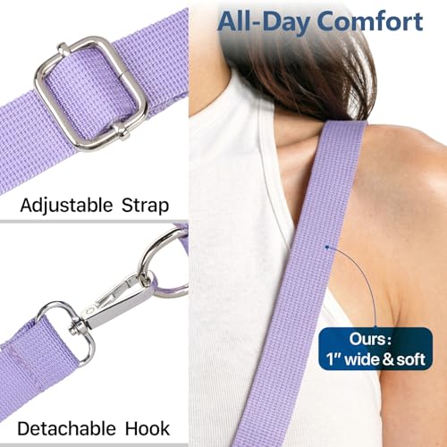 Image of PACKISM Clear Bag for Stadium Events - Small Clear Purse Crossbody Bag | Adjustable Wide Strap, 2 Easy Access Pockets, Thick 0.5mm PVC, for Sports Game Day Concerts Festival, Women Clear Stadium Bag