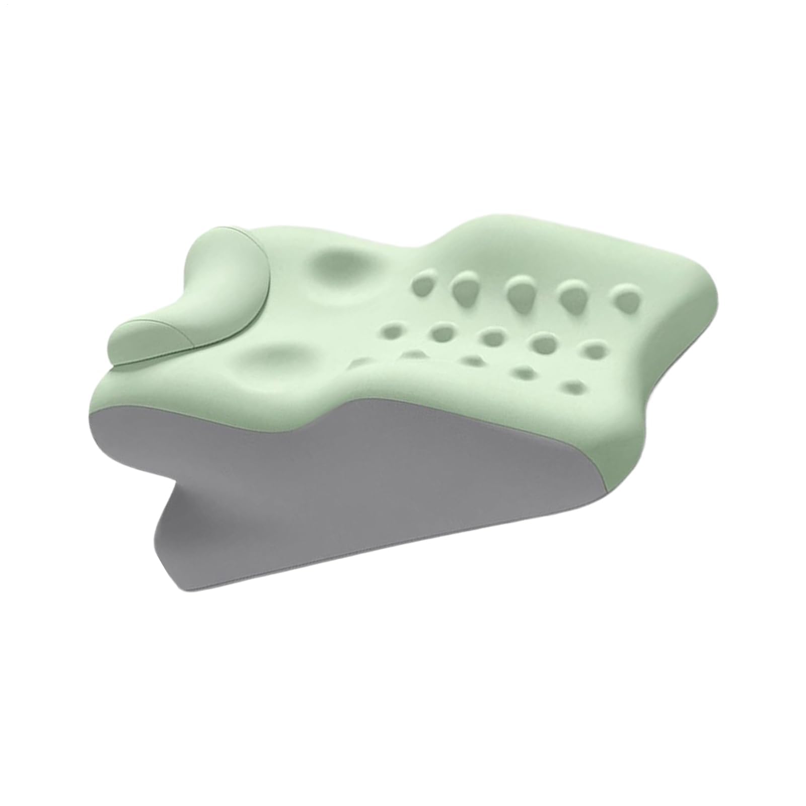 Almohada ergonómica de espuma viscoelástica para dormir, funda lavable, cojín de apoyo de espalda para adultos, dormir de lado, sentado, ronquido, leer, comodidad en las piernas