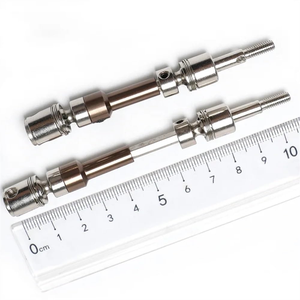 Albero di trasmissione universale per 1/12 modelli di auto RC 12428 12423 12427 parti di aggiornamento della ruota anteriore compatibili con differenziale modificato