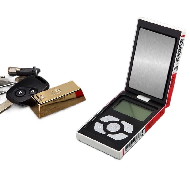 キッチンスケール ジュエリースケール、ミニデジタルスケール、0.01g、ゴールド/スターリングシルバー/ジュエリー/電子ポケットスケ