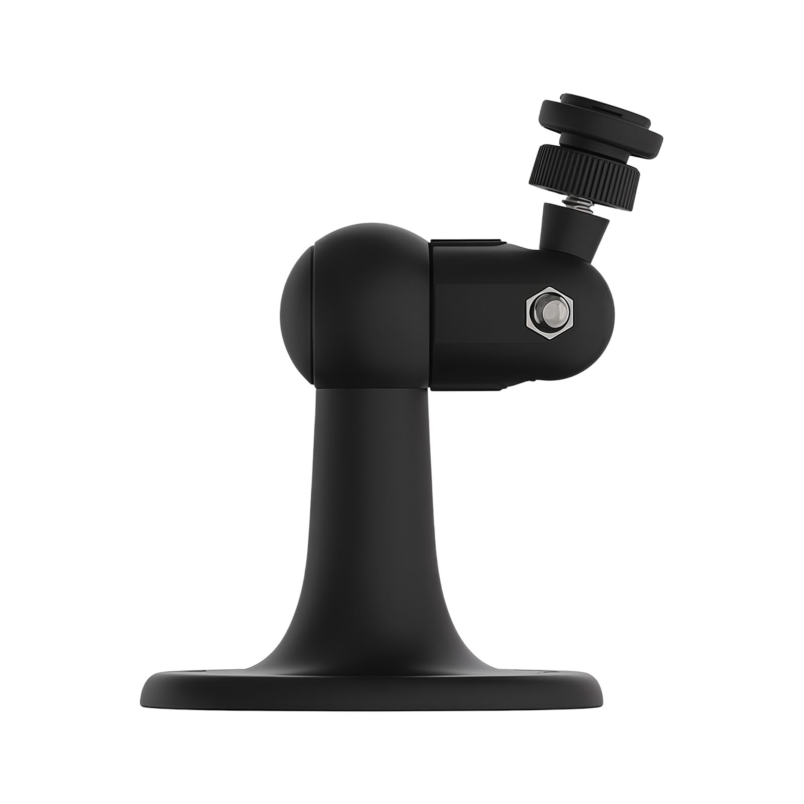 Hsyzygian Black Ready Easy Installation Bracket For Camera Wall Mount With 360 Degree Rotating And Easy Setups Flexible Turn Camera Holder