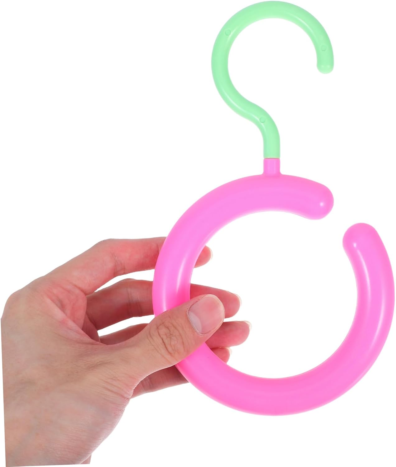 10pcs Round Scarf Belt Hanger Organizer for Closet Home Storage
