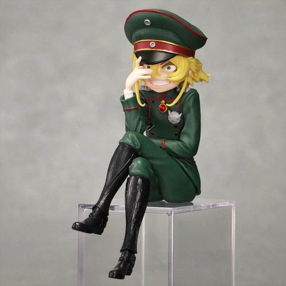 Anime Tanya Von Degurechaff Figura Manga Standing & Sitting Girl