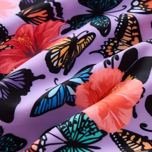 Image of Toddler Girls Swimsuit Rash Guard Sets 2-Piece Bathing Suits UPF 50+ Summer Kids Swimwear 2-7T