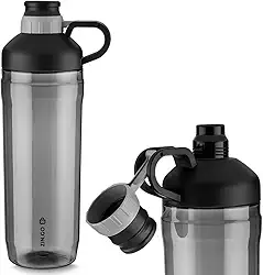 Squeeze Garrafa Premium Grande De Água 1,5 Litros Academia Esportes Shake C/Tampa Alça Bico SHOP ZIN.GO