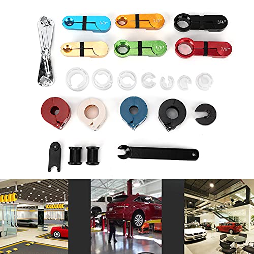 Set de 22 piezas para desconexión de mangueras AC automotriz miniatura 4