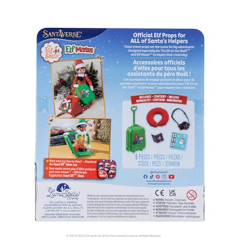 The Elf on the Shelf Polar Props Travel Set, Green, Mini - Image 4