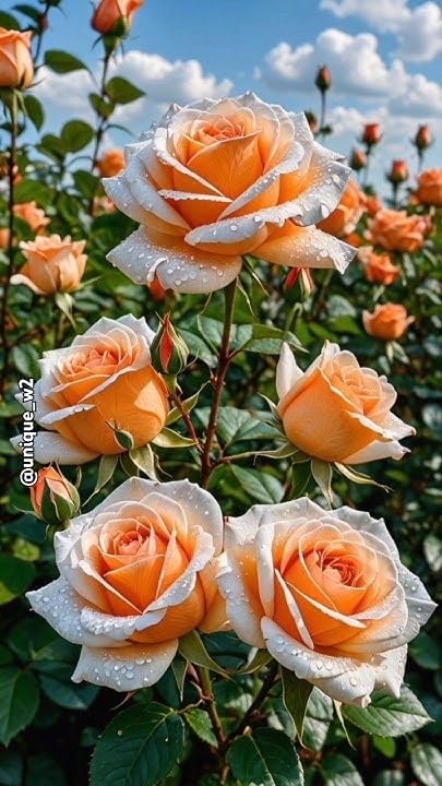 Garden® Imported Rose Flower Seeds For Gardening | Pack Of 40 to 60 Seeds (PEACH)