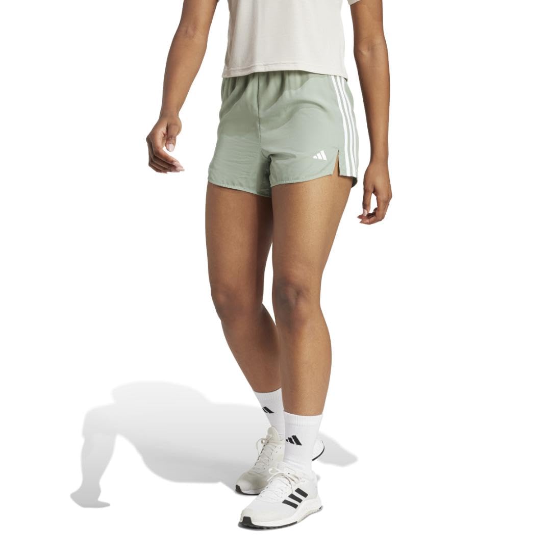 adidas 3-stripes High-rise Training Shorts - Shorty Kobiety