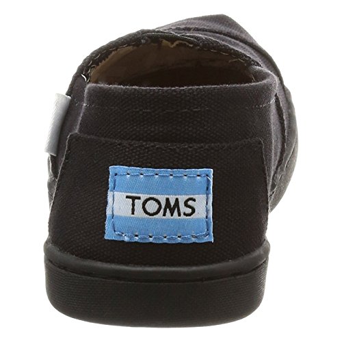 TOMS Unisex-Child Espadrille Sneaker, Black , 4 Big Kid by TOMS - Used condition - Image 4