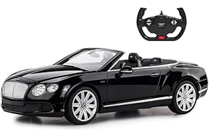Bentley Ride on Car: PowerTRC Remote Control Car 1:12 Scale RC Toy Battery Operated Model