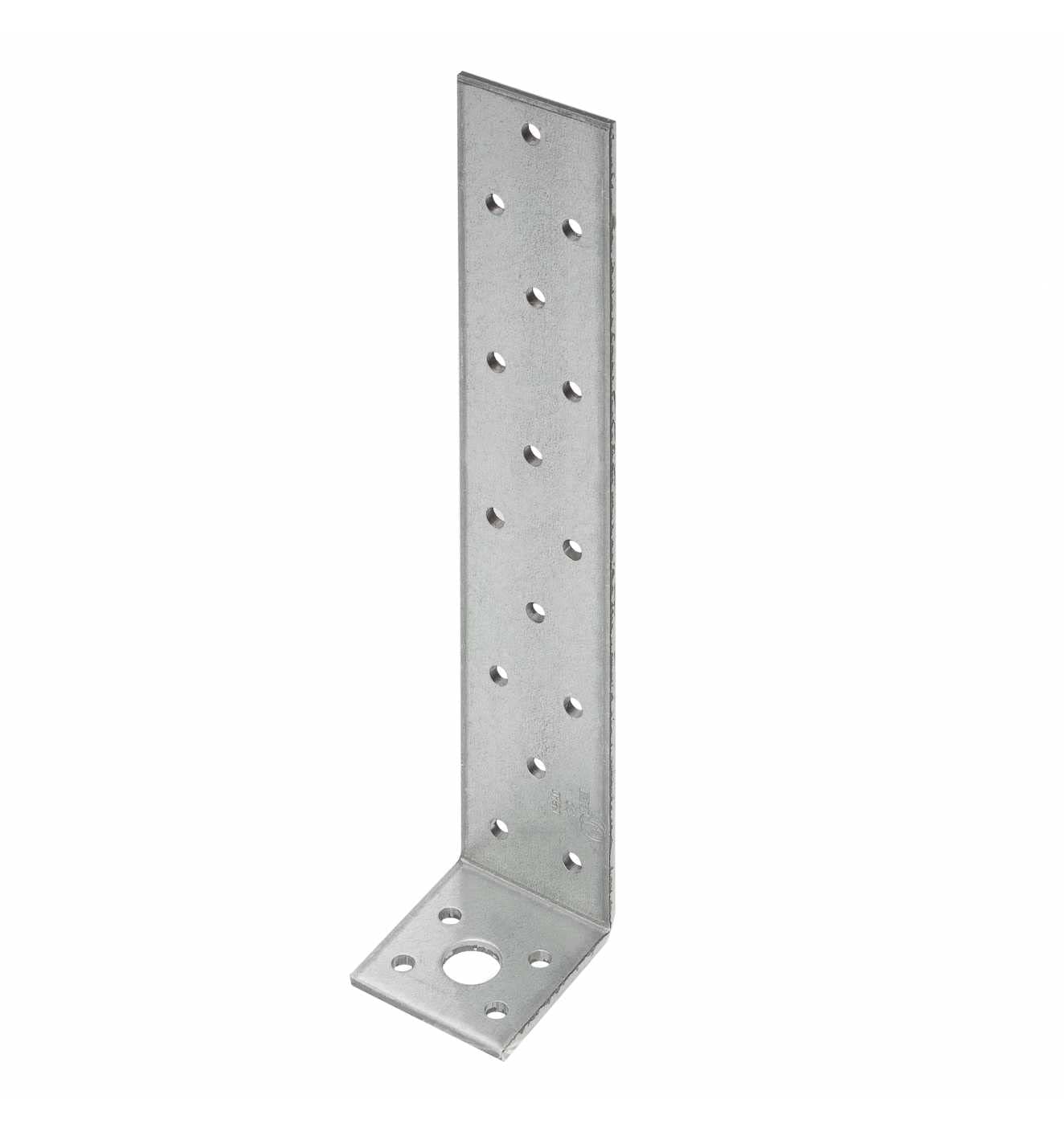 Betonflachstahlanker Betonflachanker Betonanker 40 x 400 x 4 mm Flachanker Winkelverbinder Holzverbinder Lochwinkel Stahl verzinkt 20 Stück