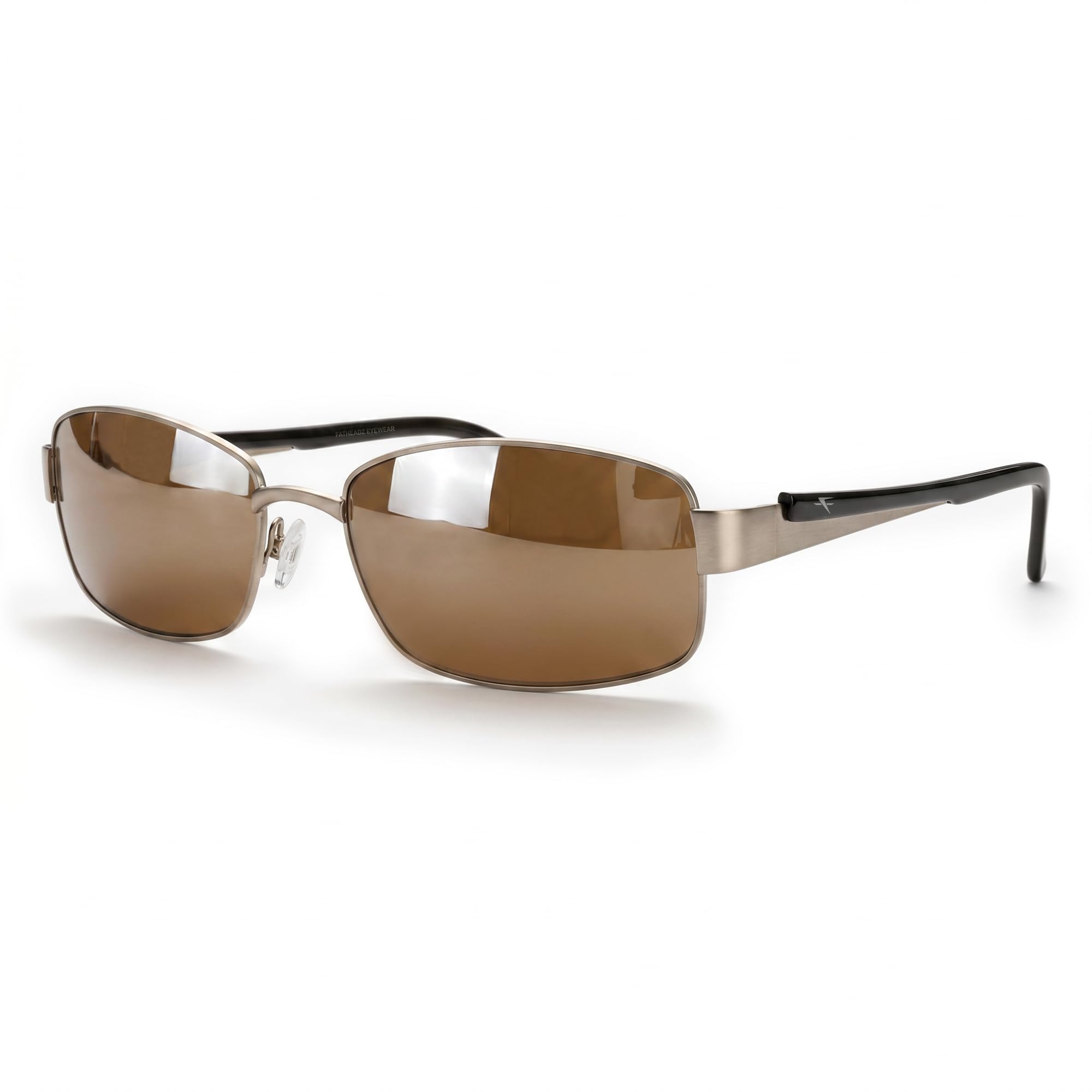 FATHEADZ Oversized Polarized Sunglasses Men &amp; Women - UV Protection RX Ready Wide Fit Eyewear for Outdoor Use - RX Ready