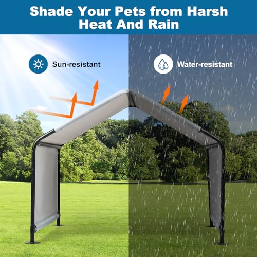 Dog-Shade-Shelter-Pet-Outdoor-Tent-Large-Dog-House-Sun-Rain-Animal-Shelter-Livestock-Shelter-for-Outside-Dog-Shade-Canopy Dog Shade Shelter Pet Outdoor Tent Large Dog House Sun Rain Animal Shelter Livestock Shelter for Outside Dog Shade Canopy