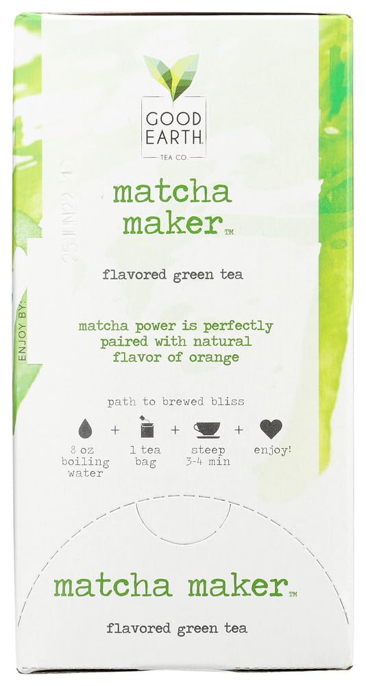 Bulk Saver Pack 18x18 BAG Good Earth Matcha Maker Tea — view 2