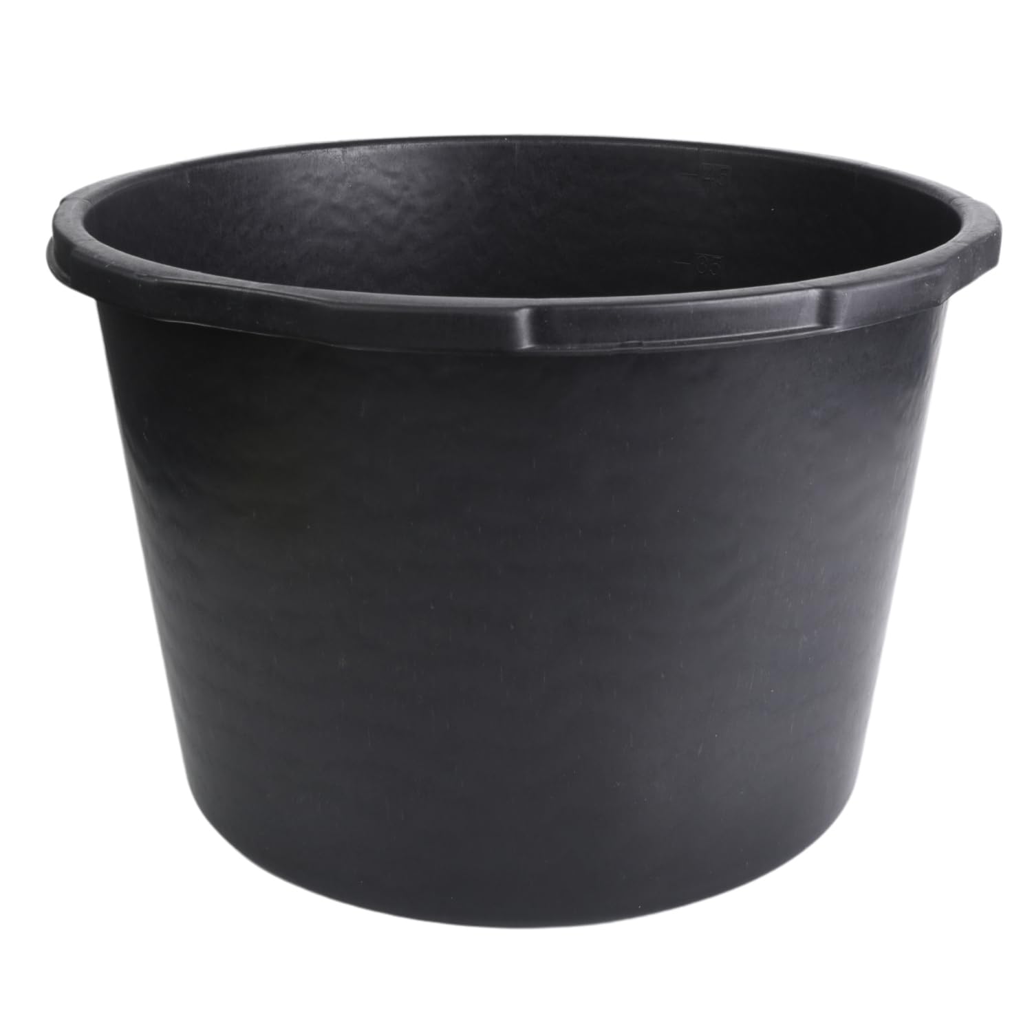 B2C Black Plastic Plant Pots 45L, 65L, 90L Round, 40L and 60L Rectangular (Round, 65 Litres)