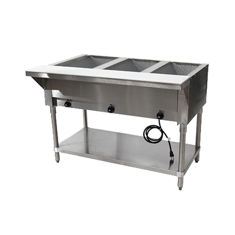 Advance Tabco HF-3E-240 208-240V Electric Hot Food Table