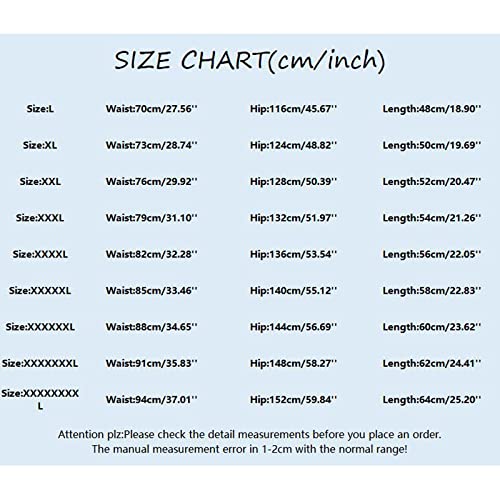 Summer Shorts for Men Casual Elastic Waist Drawstring Pants Loose Fit Beach Outing Hiking Work Pajamas Pant Plus Size3