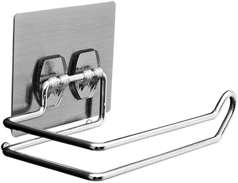 1 Pack Stainless Steel Toilet Paper Holder Wall Mounted Toilet Roll Holder for
