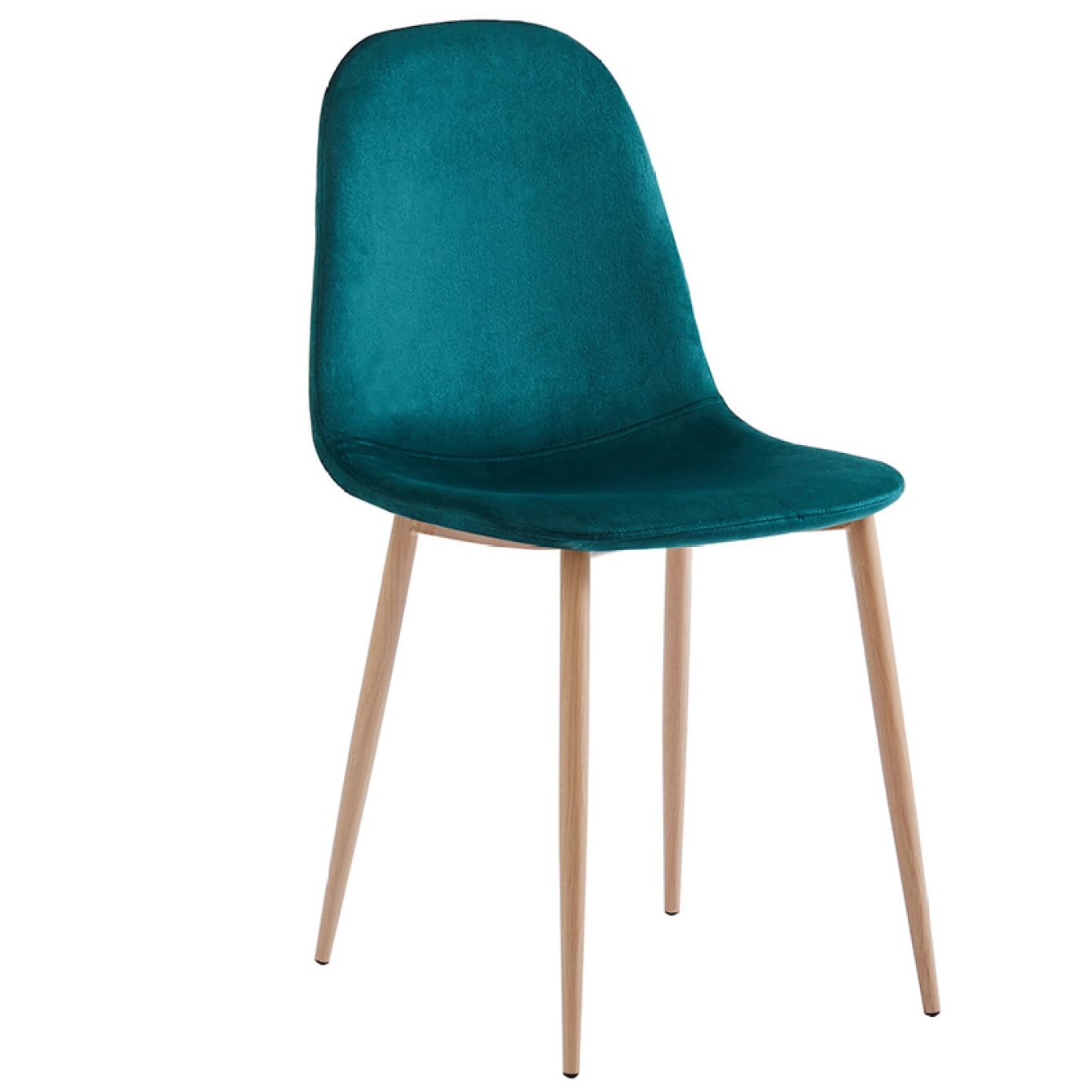 Amazon｜YJFFQ ダイニングチェア 椅子 チェア ブルー 45*85cm グリーン