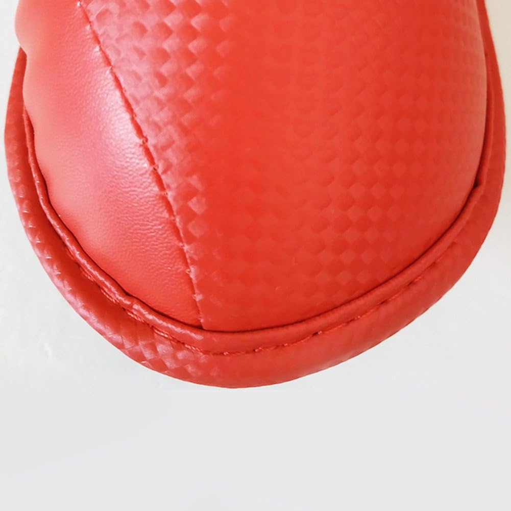 Protectores De Piernas Para Karate Y Boxeo | Espinilleras Profesionales Para MMA, Taekwondo Y Kickboxing | Acolchado Grueso Y Cómodo (Rojo)