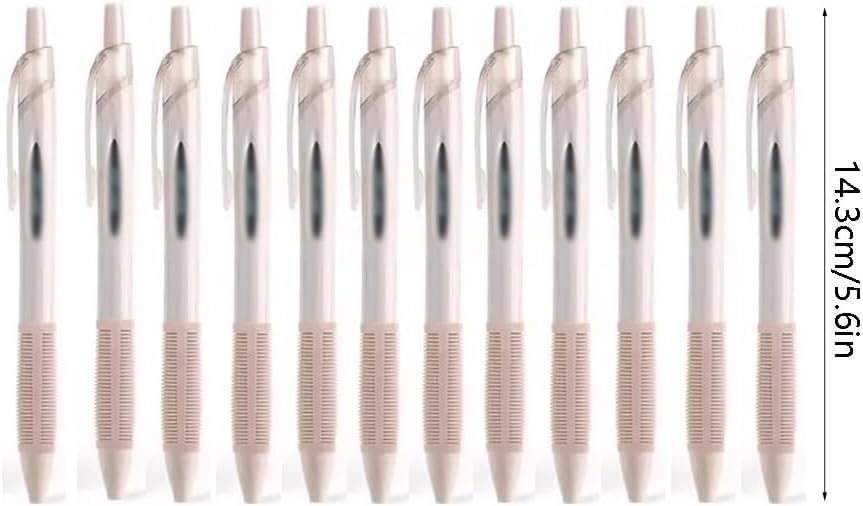 Bolígrafos de gel CEUMEA 0.5mm tinta negra retractables miniatura 2