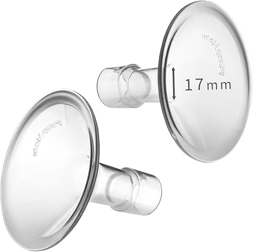 PumpMom-us Protectores de 0.67 pulgadas compatibles con piezas de extractor de leche Medela, accesorios de recambio de brida para PersonalFit,