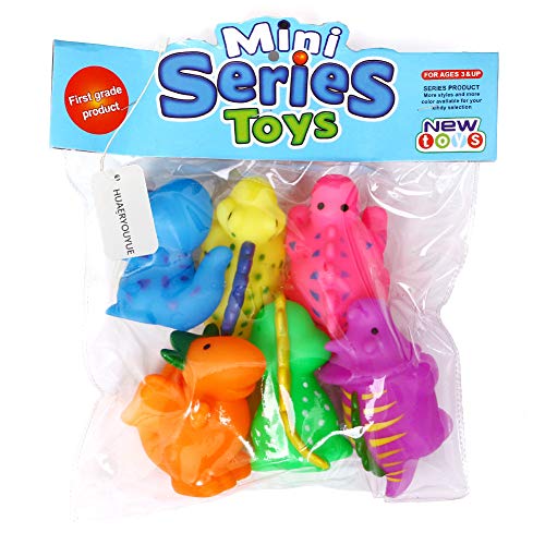 Bathtub Toys Dinosaur Baby Bath Toys Christmas Kids Fun Squirt Toys Floating Bathroom Toys Assorted Colors (6) #TOP6