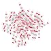 Iztor 100pcs 22-18AWG Waterproof Solder Seal Heat Shrink Butt Terminal Connectors with Soldering Sleeve