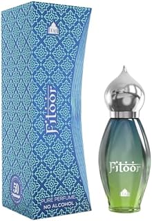 Fitoor Perfume Attar Floral Fragrance 9ml - Sweet and Bold - Green Bottle with Silver Cap Attar 9ml Price In India