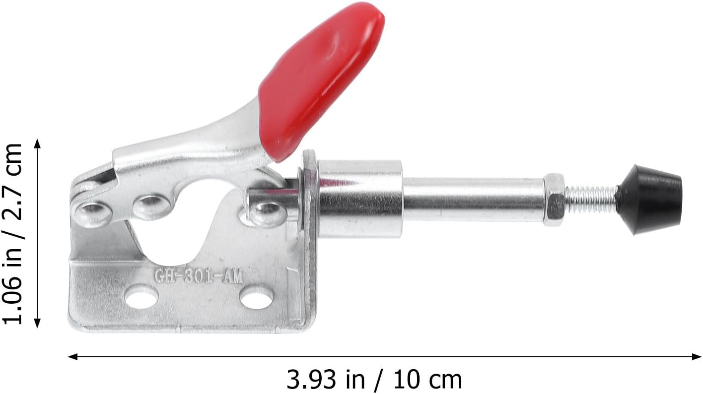 4pcs Toggle Clamp Horizontal Push Pull Clamp Iron Fast Fixture image 2